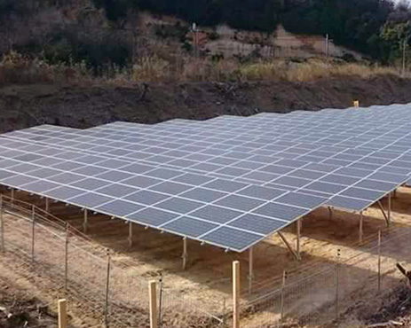 Ground Solar Panel Mounting System