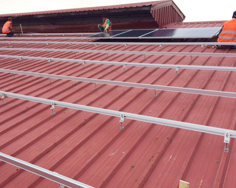 Southeast Asia Metal Roof Mounting System